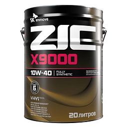 Моторное масло для коммерческого транспорта ZIC X9000 10W-40 (20л)