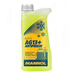 MANNOL Антифриз/Antifreeze AG13+ (-40*C) Advanced Желтый (1л)