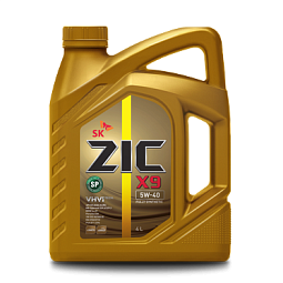 Моторное масло для легковых автомобилей ZIC X9 5W-40 (4л)
