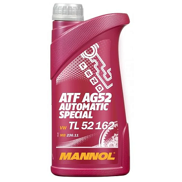 Трансмиссионное масло MANNOL ATF AG52 Automatic Special (1л.)