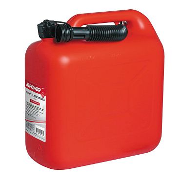 ZIPOWER Канистра для топлива (Цвет - красный) (10л)