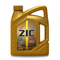 Моторное масло для легковых автомобилей ZIC X9 5W-40 (4л)