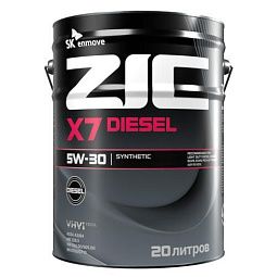 Моторное масло для легковых автомобилей ZIC X7 Diesel 5W-30 (20л)