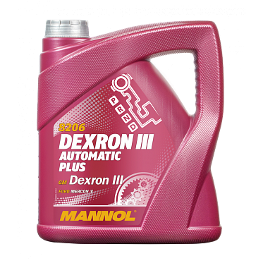 Трансмиссионное масло MANNOL ATF DEXRON III Automatic Plus (4л.)