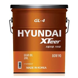 Трансмиссионное масло универсальное HYUNDAI XTeer Gear Oil-4 80W-90 (20л)