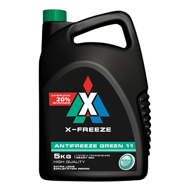 Антифриз X-Freeze Green (5кг)