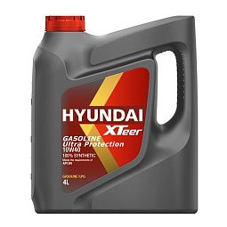 Моторное масло для легковых автомобилей HYUNDAI XTeer Gasoline Ultra Protection 10W-40 SP (4л)