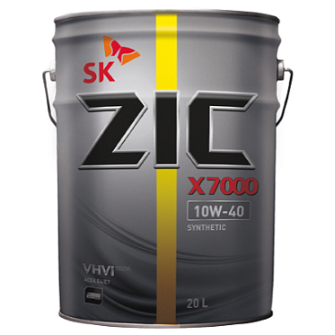 Моторное масло для коммерческого транспорта ZIC X7000 AP 10W-40 (20л)