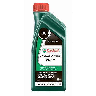 Тормозные жидкости CASTROL  Brake Fluid DOT 4 (1л)
