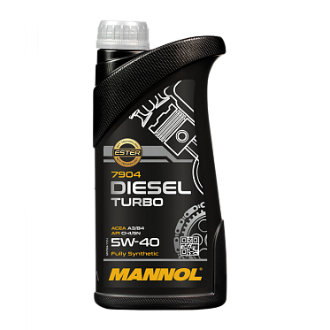 Моторное масло MANNOL Diesel Turbo SAE 5W-40 (1л.)