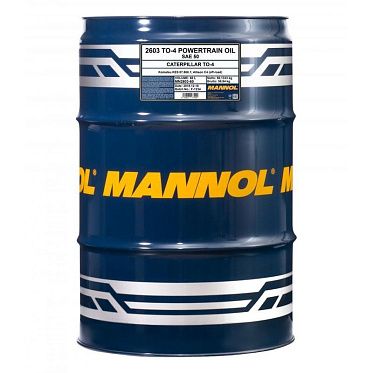 Трансмиссионное масло MANNOL TO-4 Powertrain Oil SAE 50 (60л.)