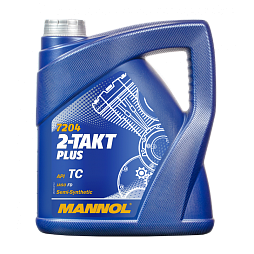 Масло для мототехники MANNOL 7204 2-ТAKT PLUS (4л.)