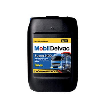 Дизельное моторное масло Mobil Delvac Super 1400E 15W-40 (20л)