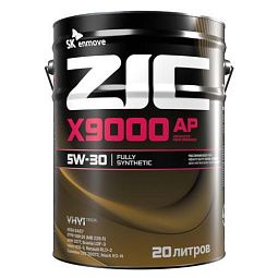 Моторное масло для коммерческого транспорта ZIC X9000 AP 5W-30 (20л)