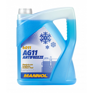 MANNOL Антифриз/Antifreeze AG11 (-40*C) Longterm Синий (5л)