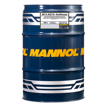 MANNOL Антифриз/Antifreeze AG13+ (-40*C) Advanced Желтый (60л)