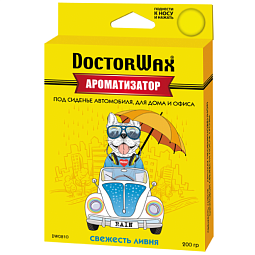 DoctorWax Ароматизатор воздуха под сиденье. Свежесть ливня