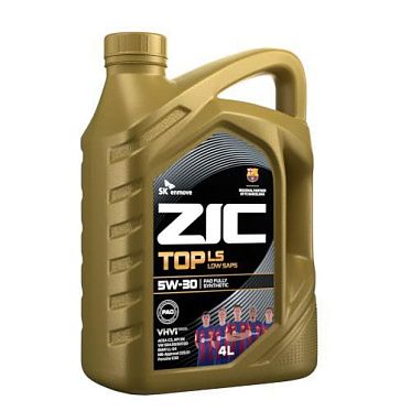Моторное масло для легковых автомобилей ZIC TOP LS 5W-30 (4л)