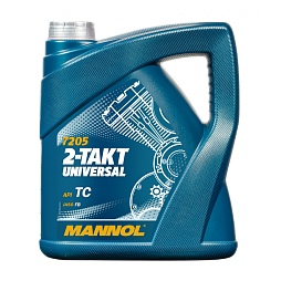 Масло для мототехники MANNOL 7205 2-ТAKT UNIVERSAL (4л.)