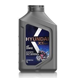 Масло для четырехтактных двигателей HYUNDAI XTeer 4T 20W-40 (1л)