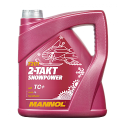 Масло для снегоходов MANNOL 7201 2-ТAKT SNOWPOWER (4л.)