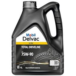 Трансмиссионное масло Mobil DELVAC ULTRA Total Driveline 75W-90 (4л)